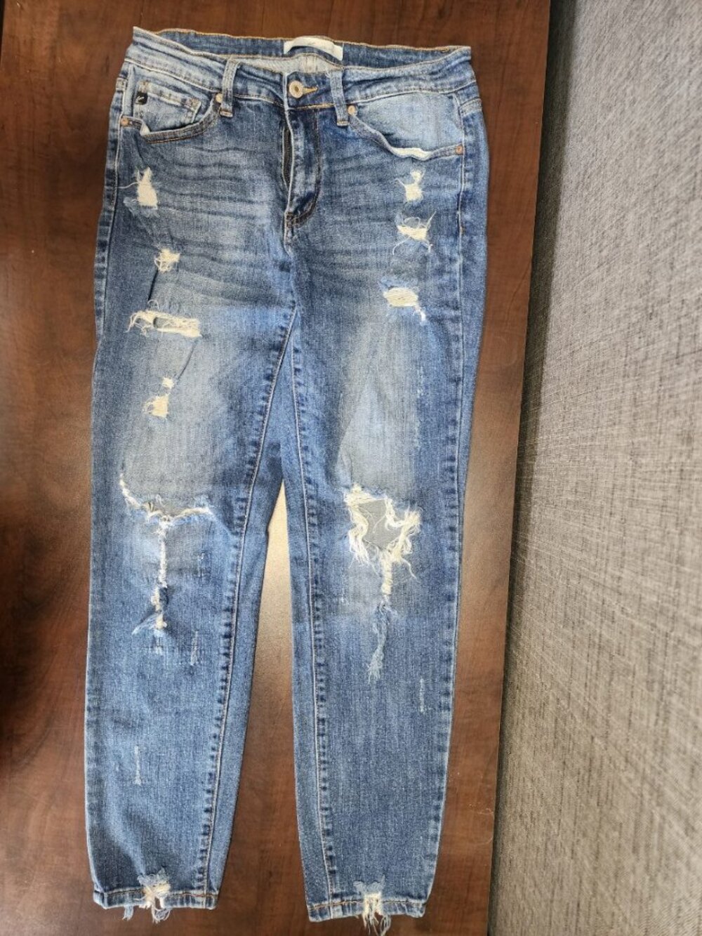 KanCan Distressed Skinny Jeans